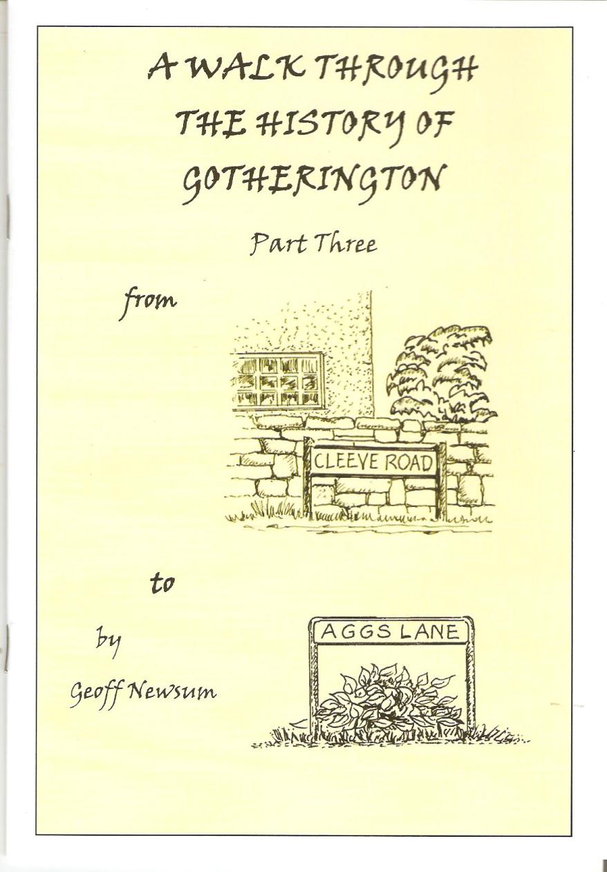 Image for A Walk Through the History of Gotherington - Part 3 - From Cleeve Road to Aggs Lane